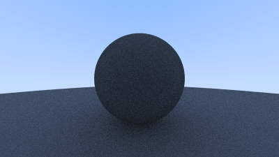 Image 8: 使用有限的光线弹射，第二次渲染漫反射物体