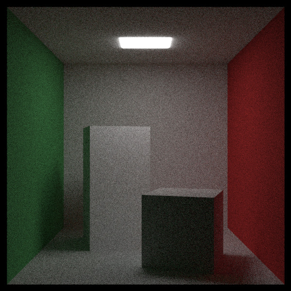 Image 5: Cornell box, with uniform hemispherical sampling